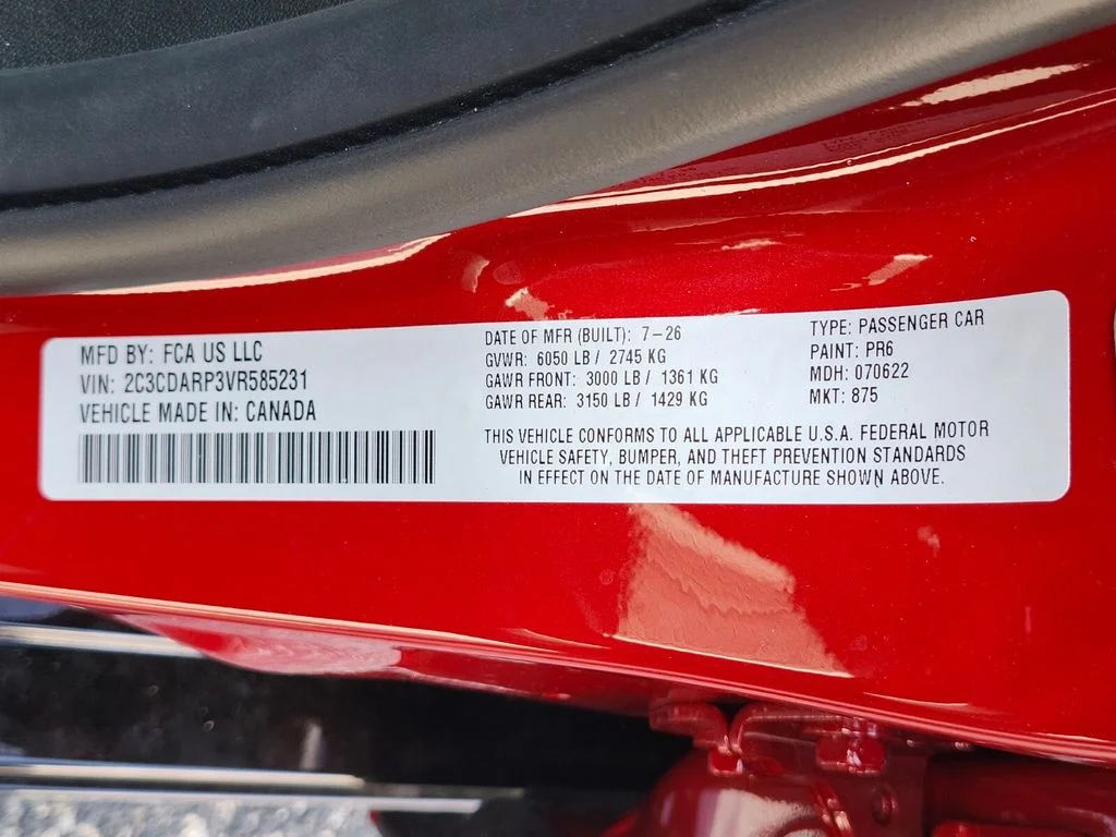 New 2027 Redeye Exterior Paint Dodge Scat Pack Plus image 35