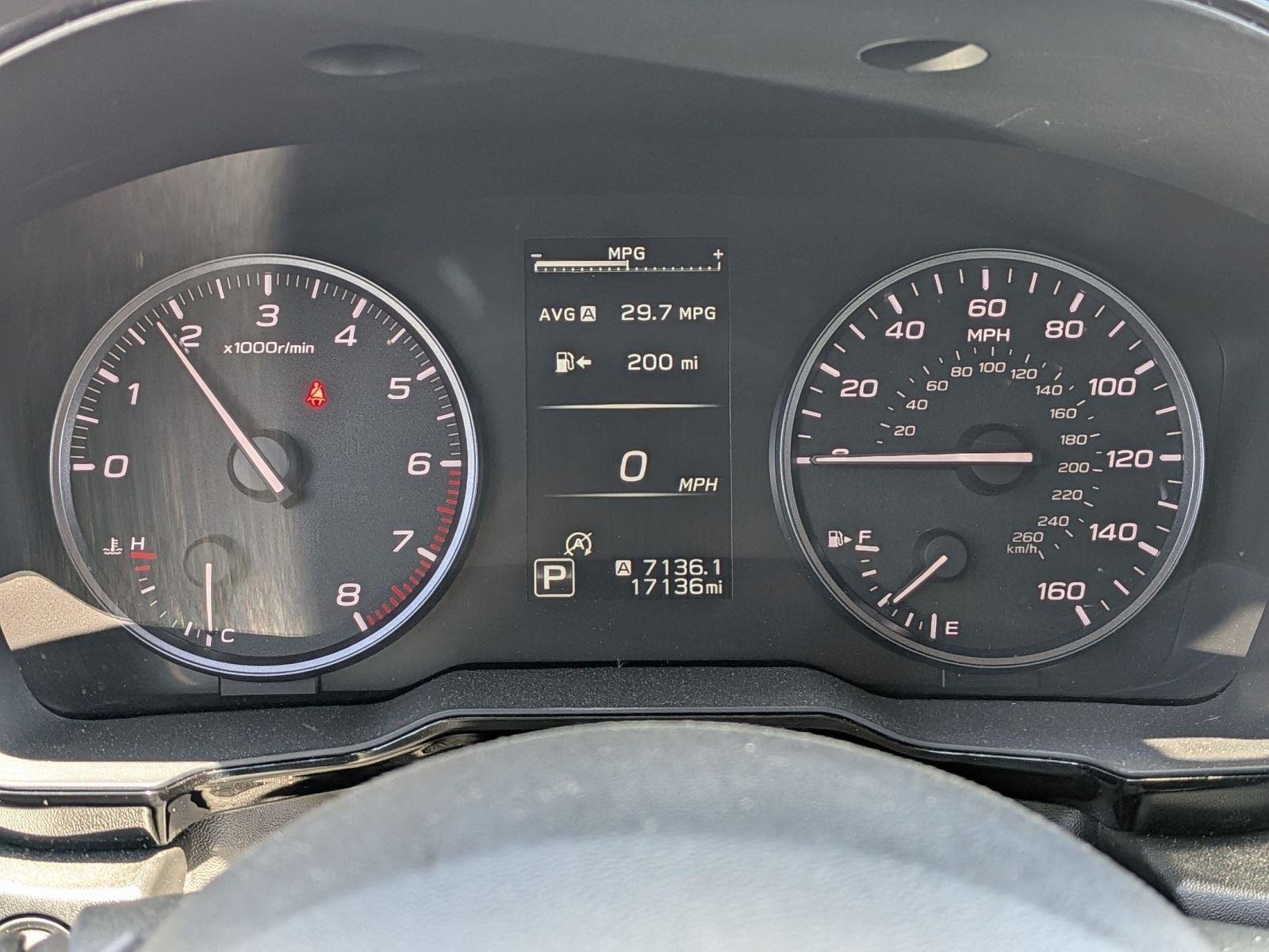 Used 2025 Cosmic Blue Pearl Subaru BASE image 11