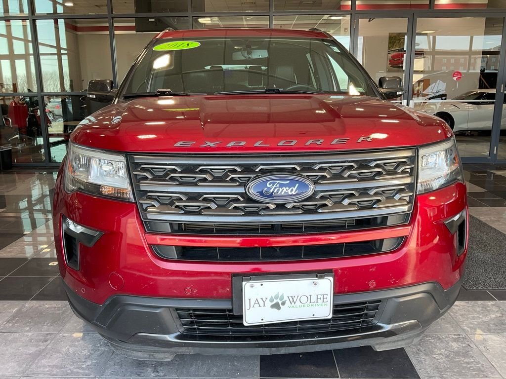 Used 2018 Ford Explorer XLT with VIN 1FM5K8D80JGA19196 for sale in Kansas City