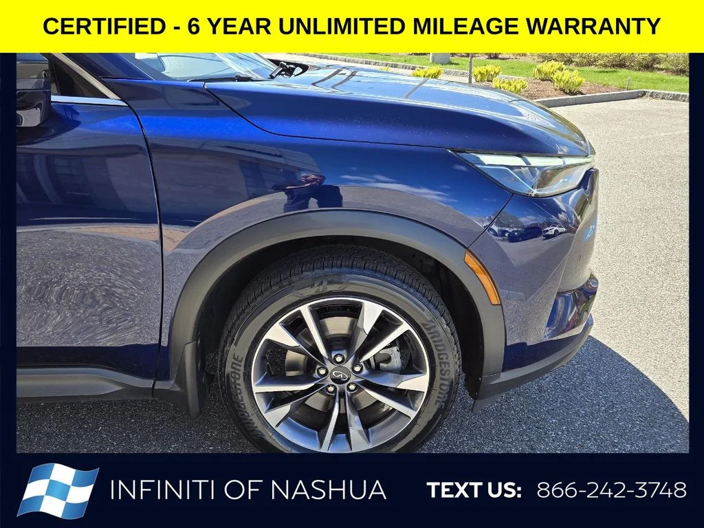 Certified Used 2023 Blue INFINITI LUXE image 18