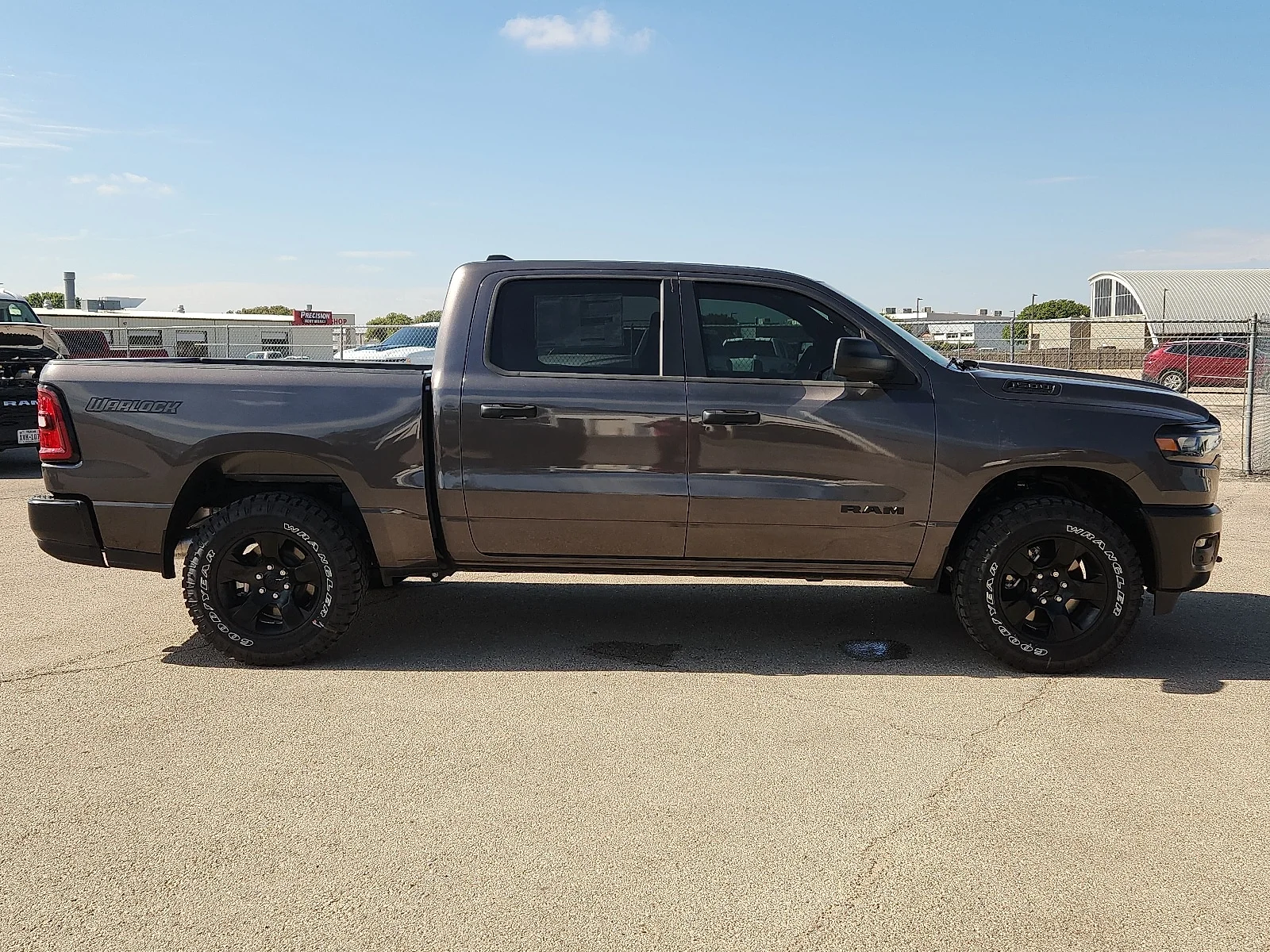 New 2026 Granite Crystal Metallic Clear-Coat  Paint Ram WARLOCK CREW CAB 4X4 5