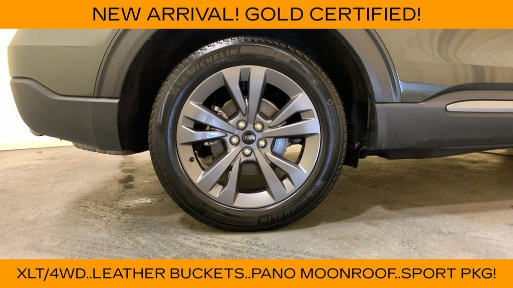 Certified Used 2023 Green Metallic Ford XLT image 16