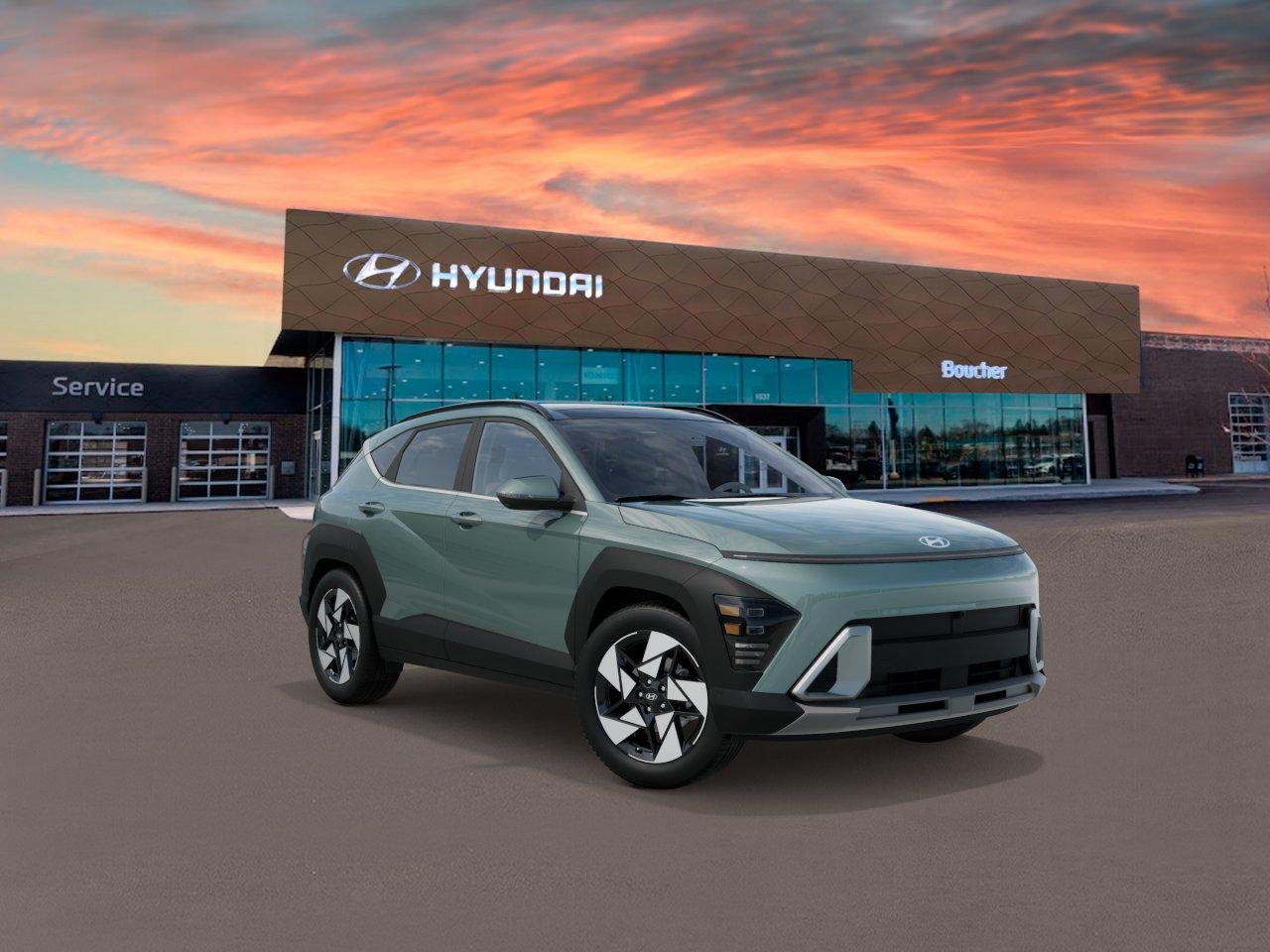 New 2027 Mirage Green Hyundai Limited AWD image 2