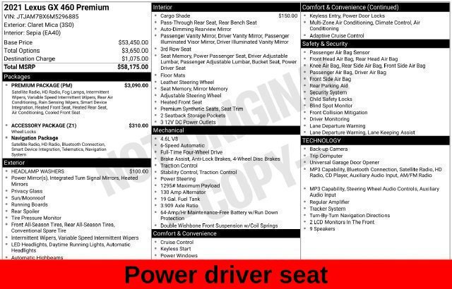 Used 2021  Lexus 460 image 24