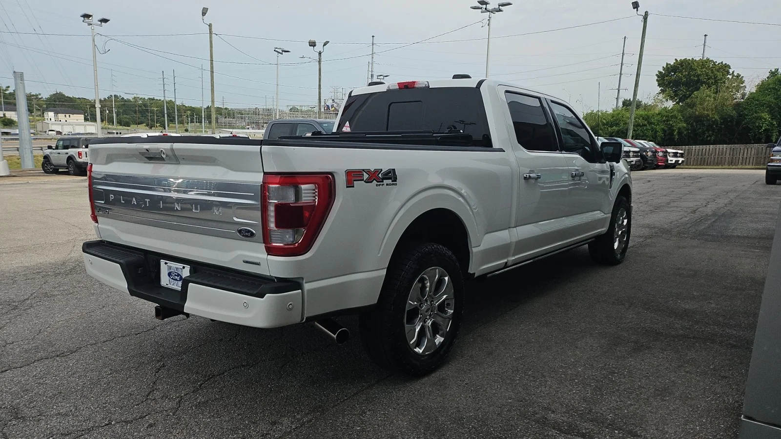 Used 2022 White Ford Platinum 4WD image 5