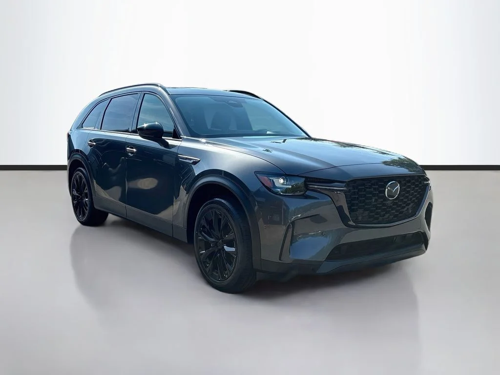 New 2026 Machine Gray Metallic Mazda 3.3 Turbo Premium Sport AWD image 1