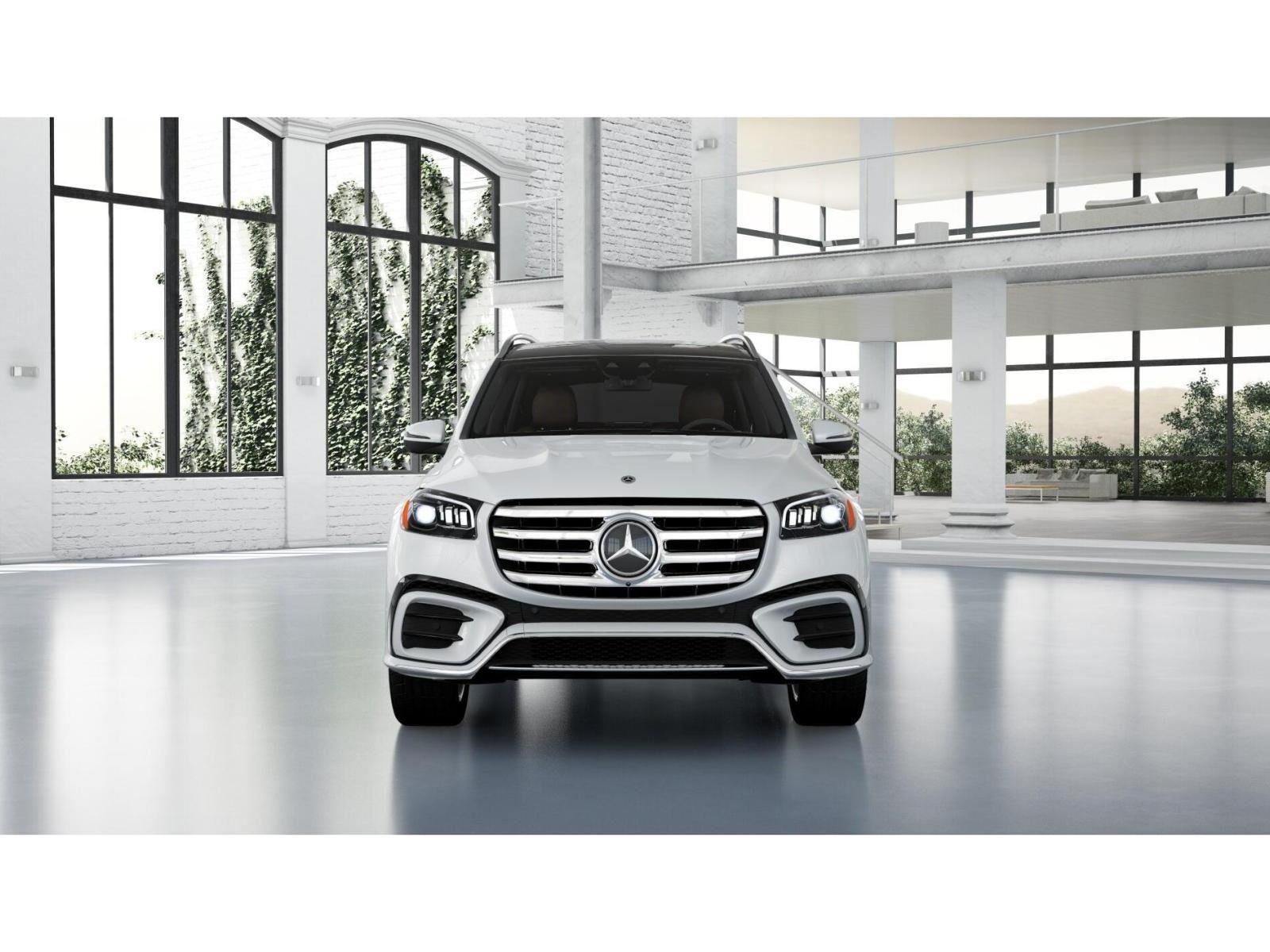 New 2026 MANUFAKTUR Moonlight White Metallic Mercedes-Benz GLS 450 image 8