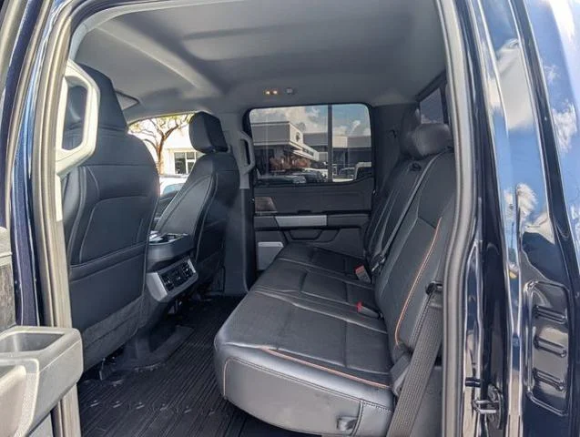 Used 2025 Antimatter Blue Metallic Ford Lariat image 37