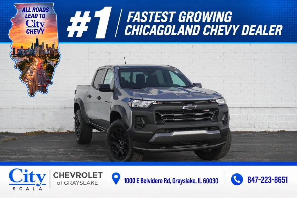 New 2026 Sterling Gray Metallic Chevrolet Trail Boss image 1