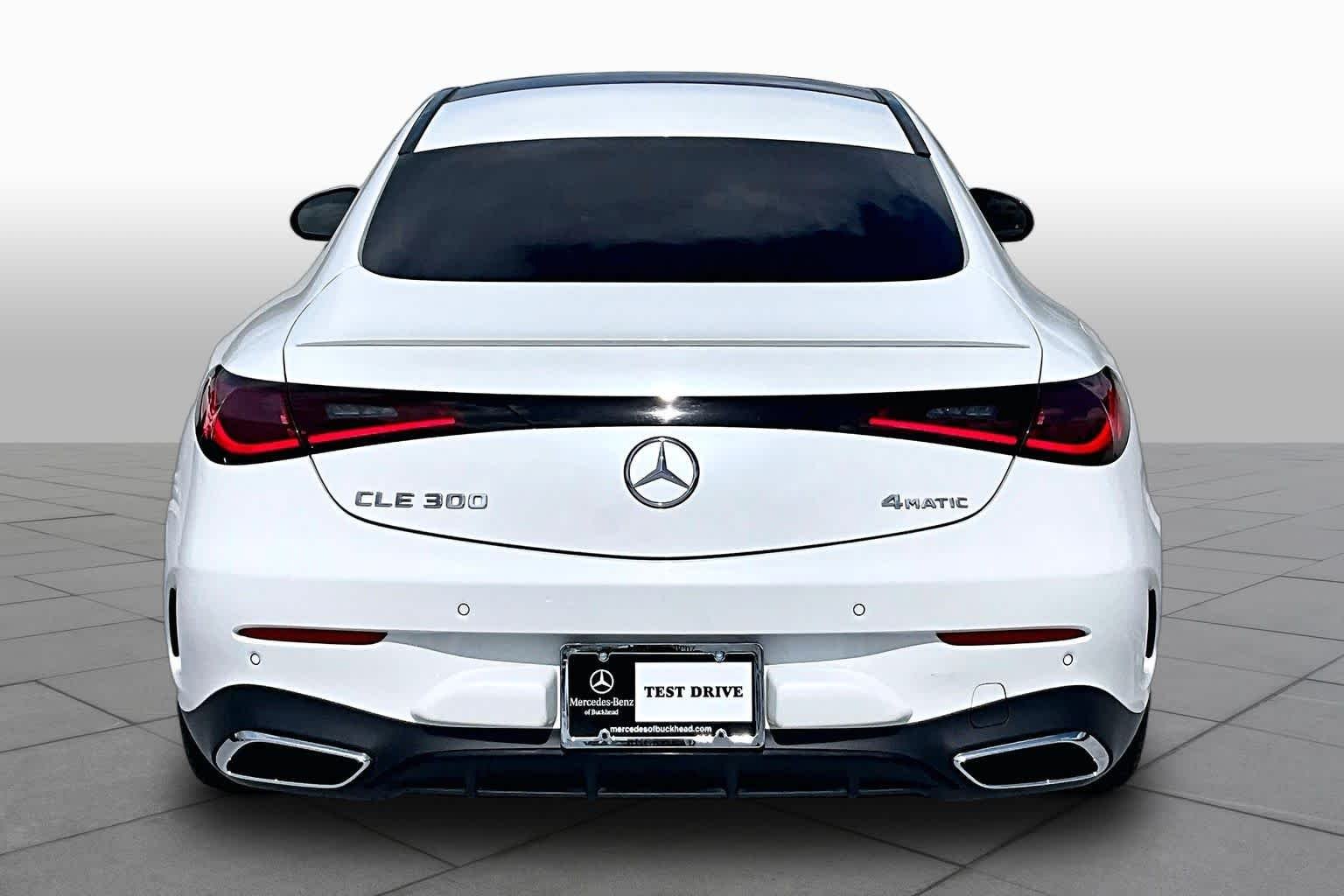 Used 2024 MANUFAKTUR Moonlight White Metallic Mercedes-Benz CLE 300 image 5