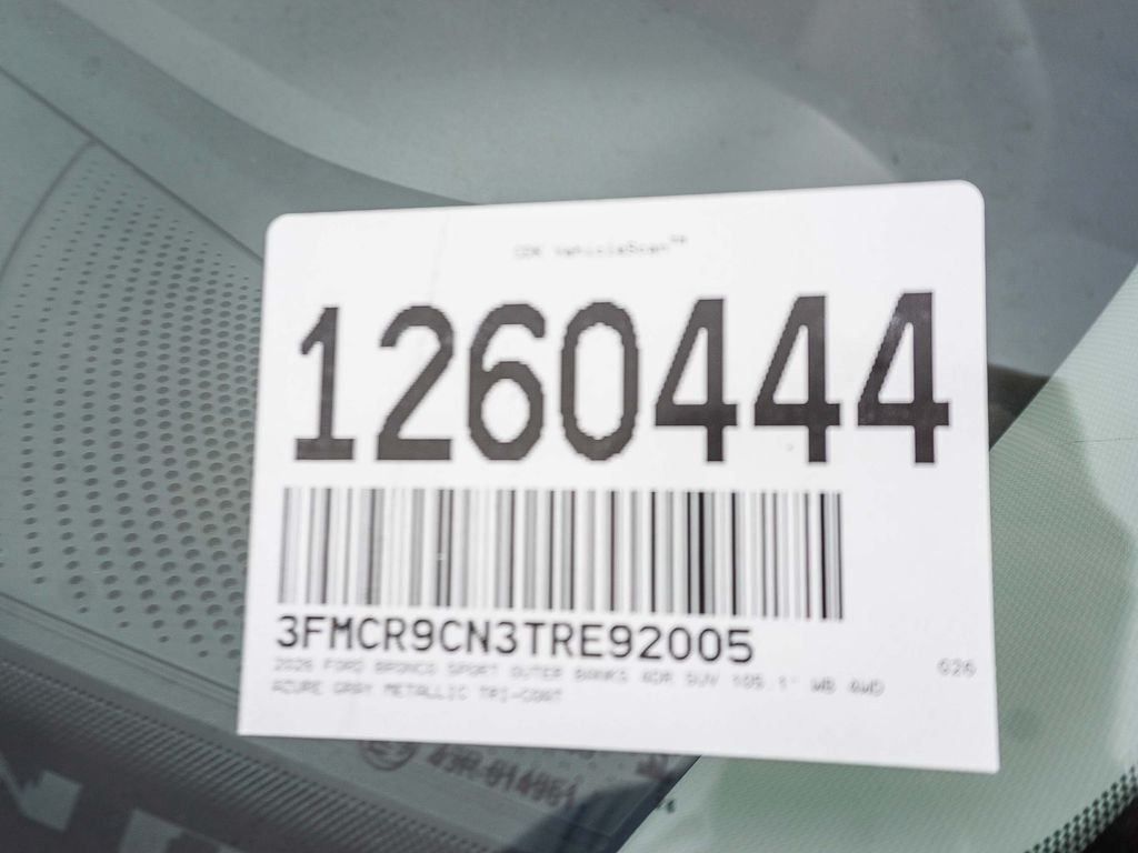 New 2026 Azure Gray Metallic Tri-Coat Ford Outer Banks image 26