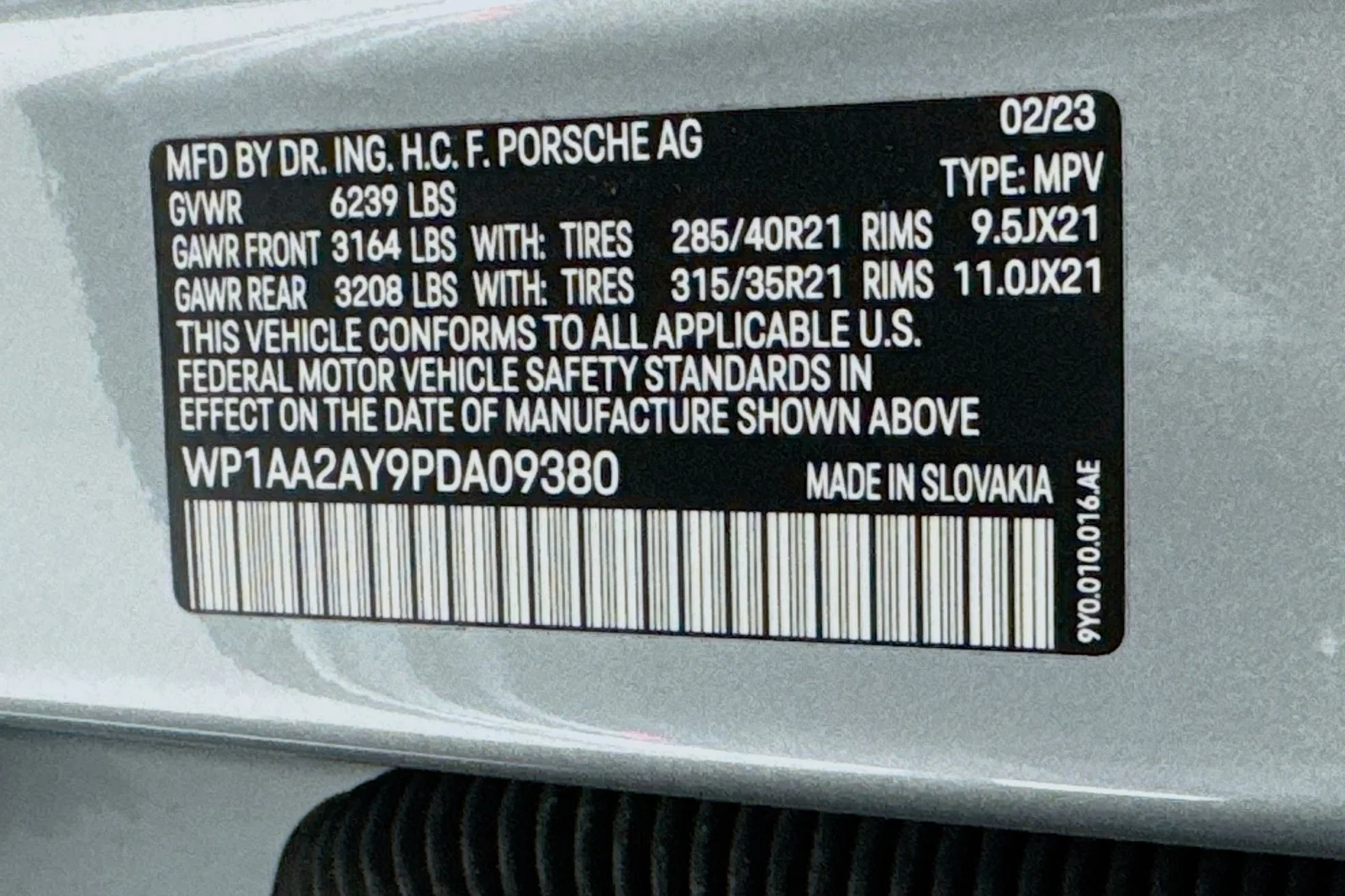 Used 2023 SILVER Porsche Platinum Edition image 24