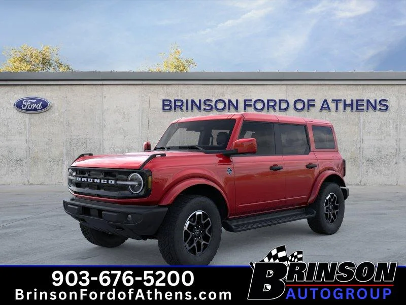 New 2026 Ruby Red Metallic Tinted Clearcoat Ford Outer Banks® image 1