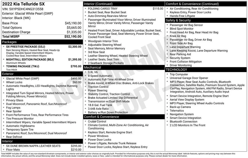 Used 2022 White Kia SX image 46