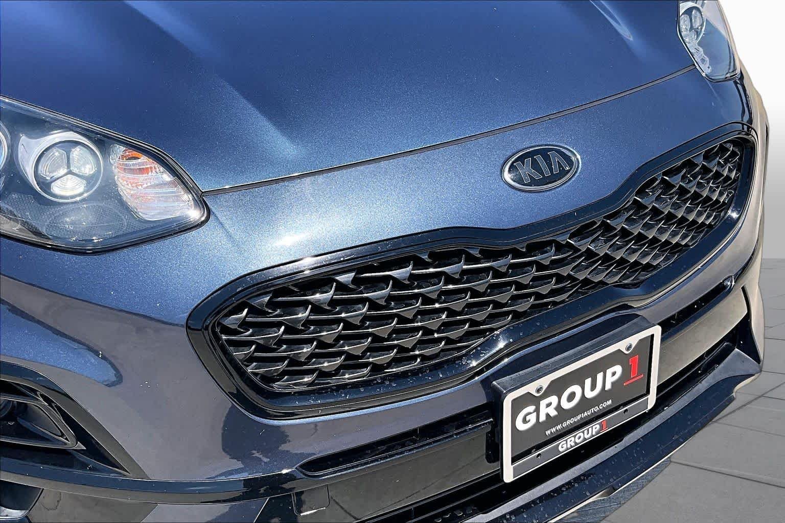 Used 2021 Pacific Blue Kia S image 28