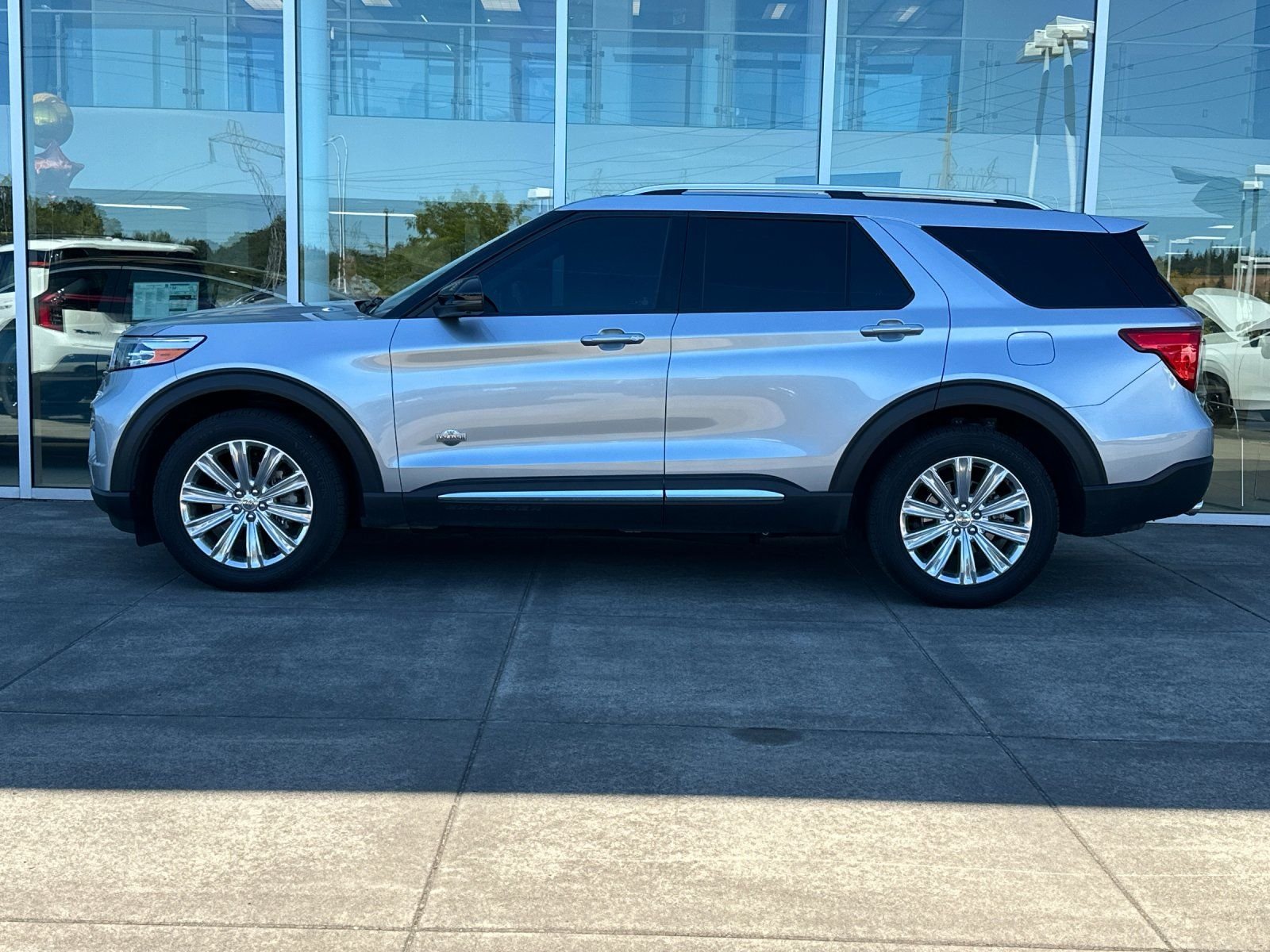 Used 2021 Silver Metallic Ford King Ranch image 6