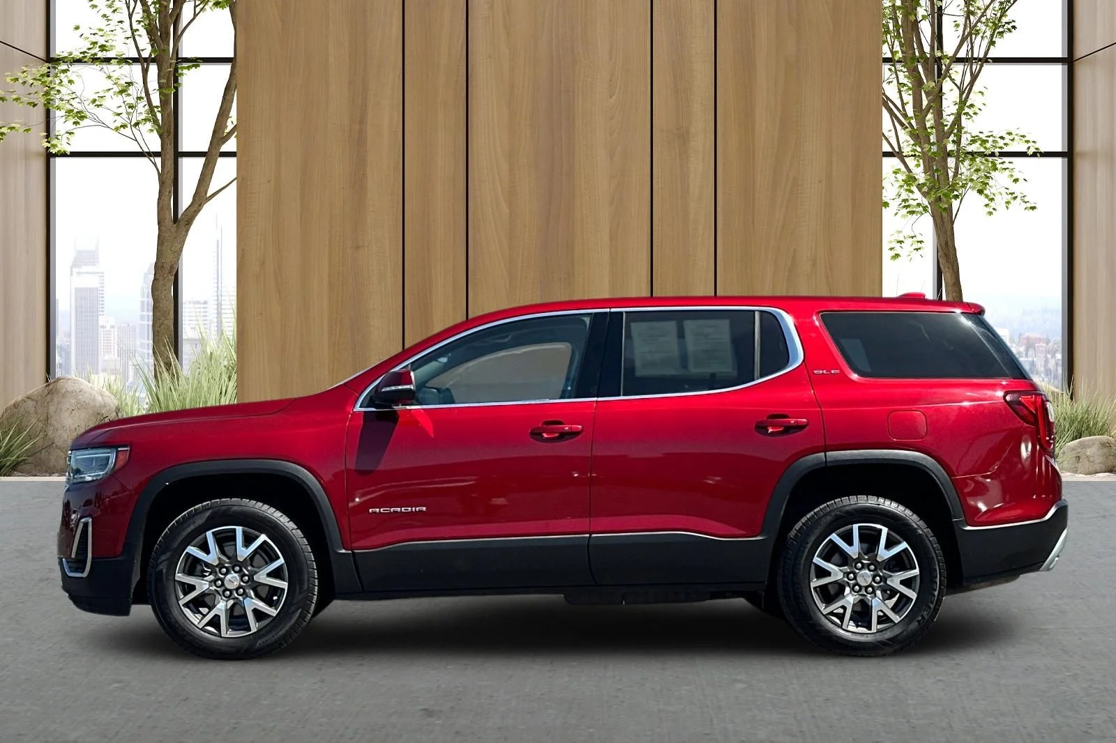 Used 2022 Red GMC SLE image 7