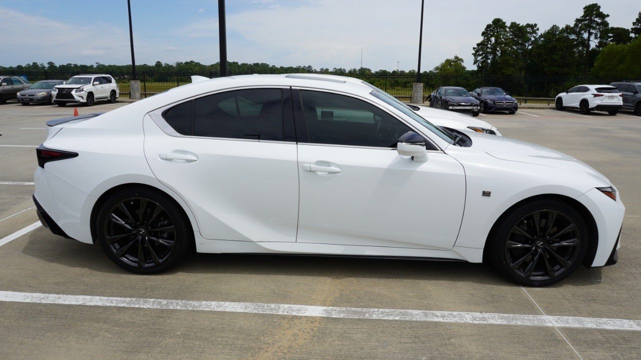 Certified Used 2025 White Lexus IS 350 F SPORT Design image 4