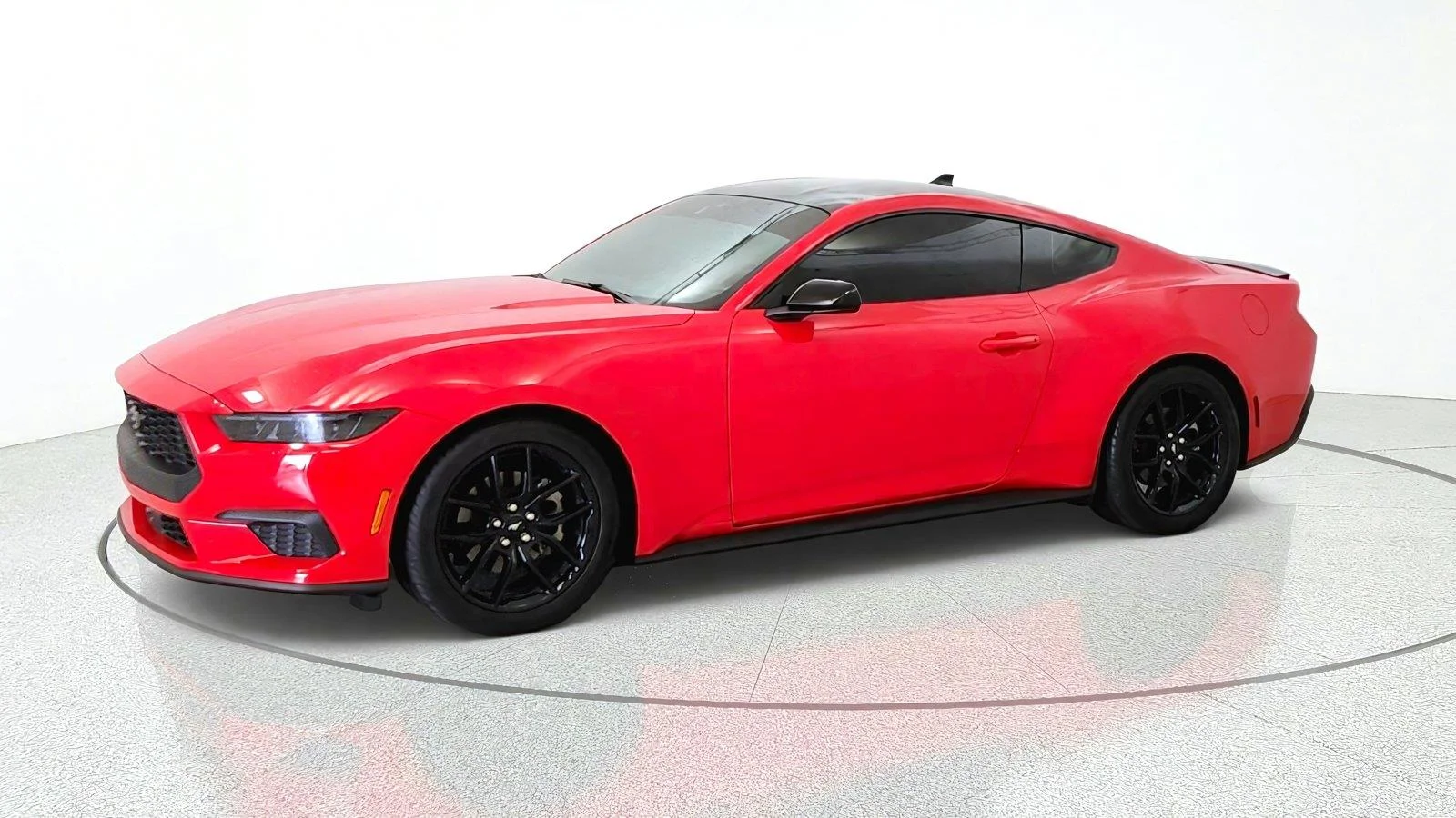 Used 2025 Race Red Ford EcoBoost image 4