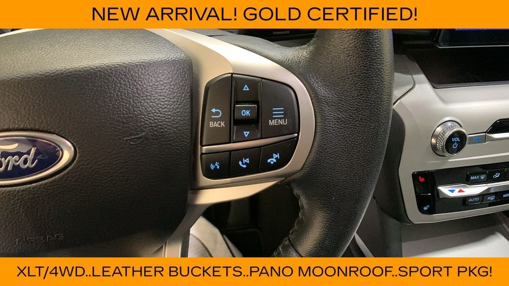Certified Used 2023 Green Metallic Ford XLT image 37