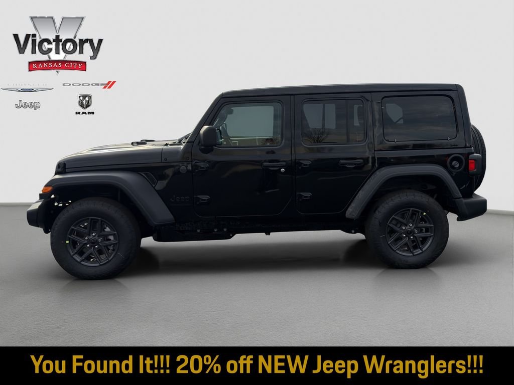 New 2026 Black Clear-Coat Exterior Paint Jeep Sport S image 4
