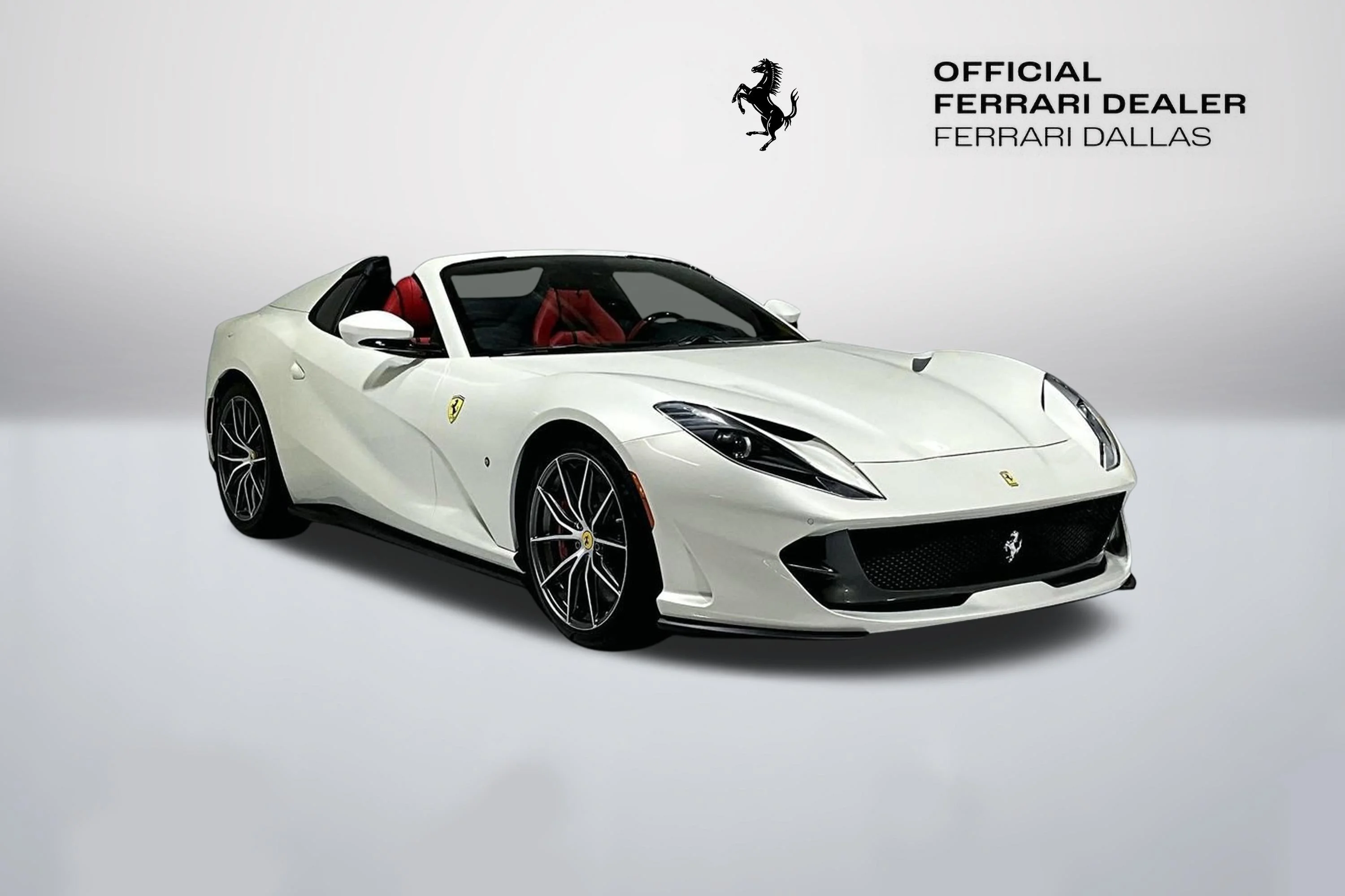Certified Used 2021 Bianco Italia Ferrari  image 1