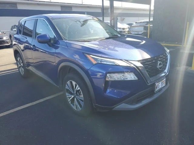 Used 2023 Blue Nissan SV image 7