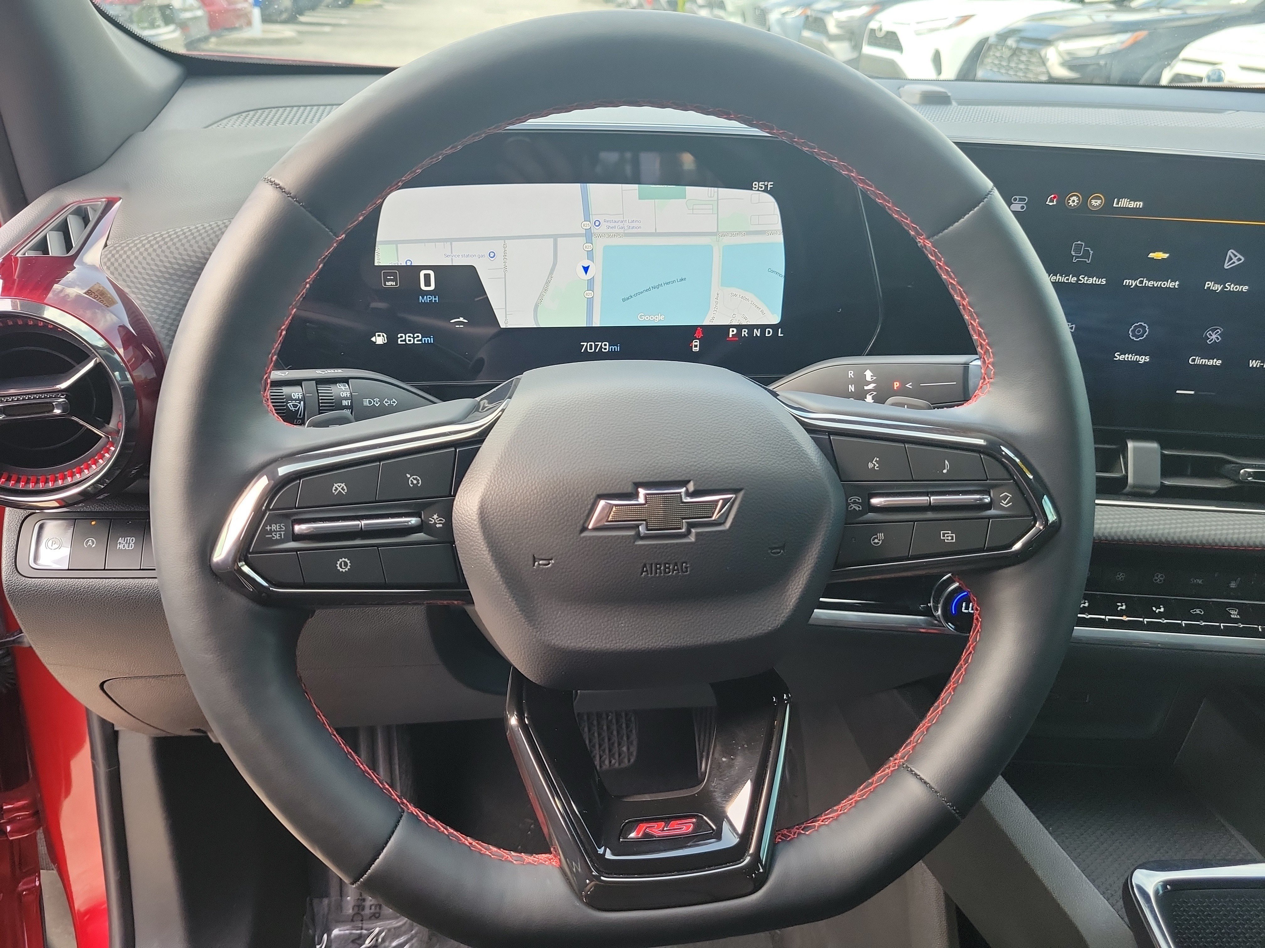 Used 2026 Radiant Red Tintcoat Chevrolet FWD RS image 26
