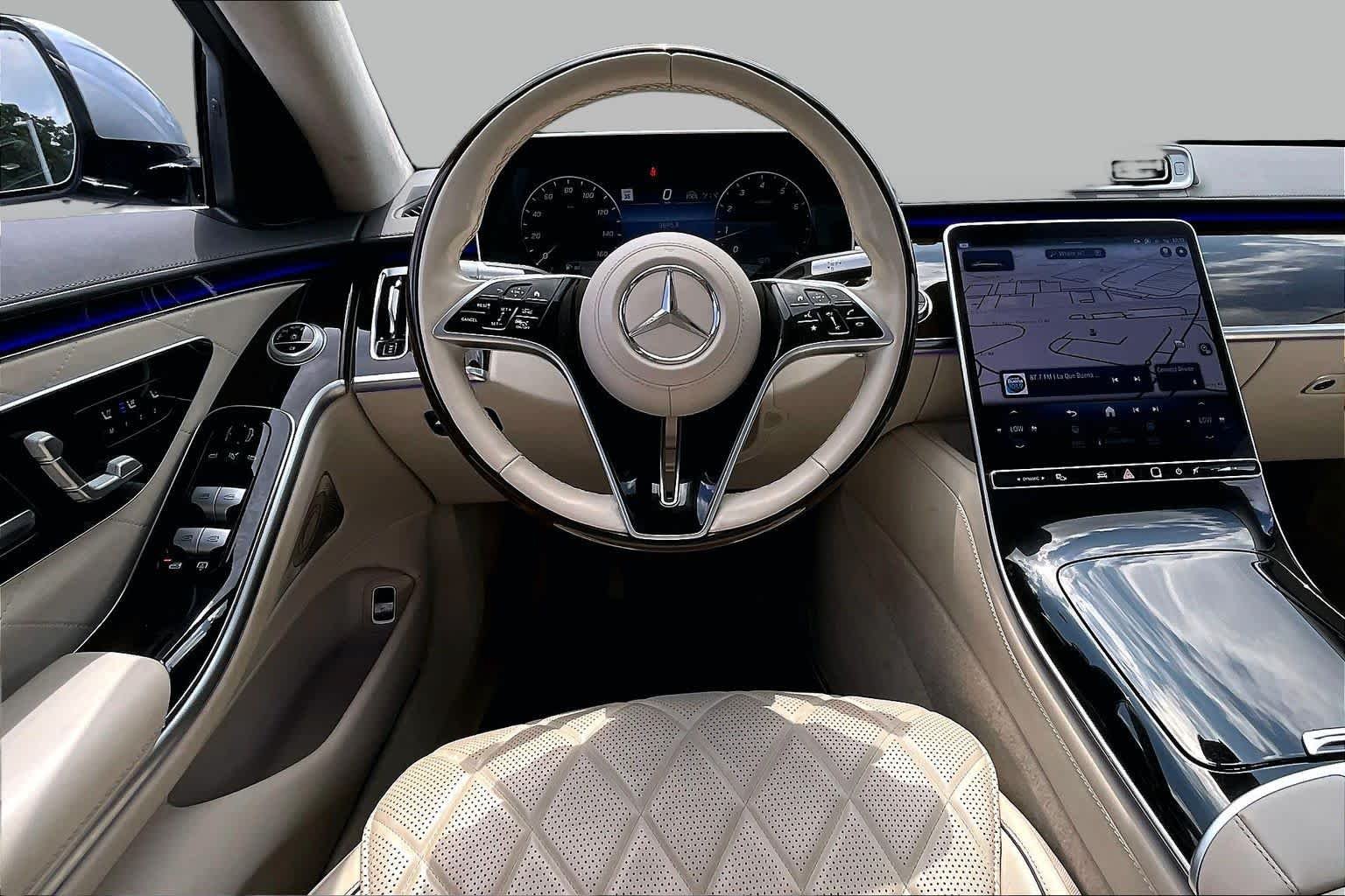Used 2021 Cirrus Silver Mercedes-Benz S 580 image 6