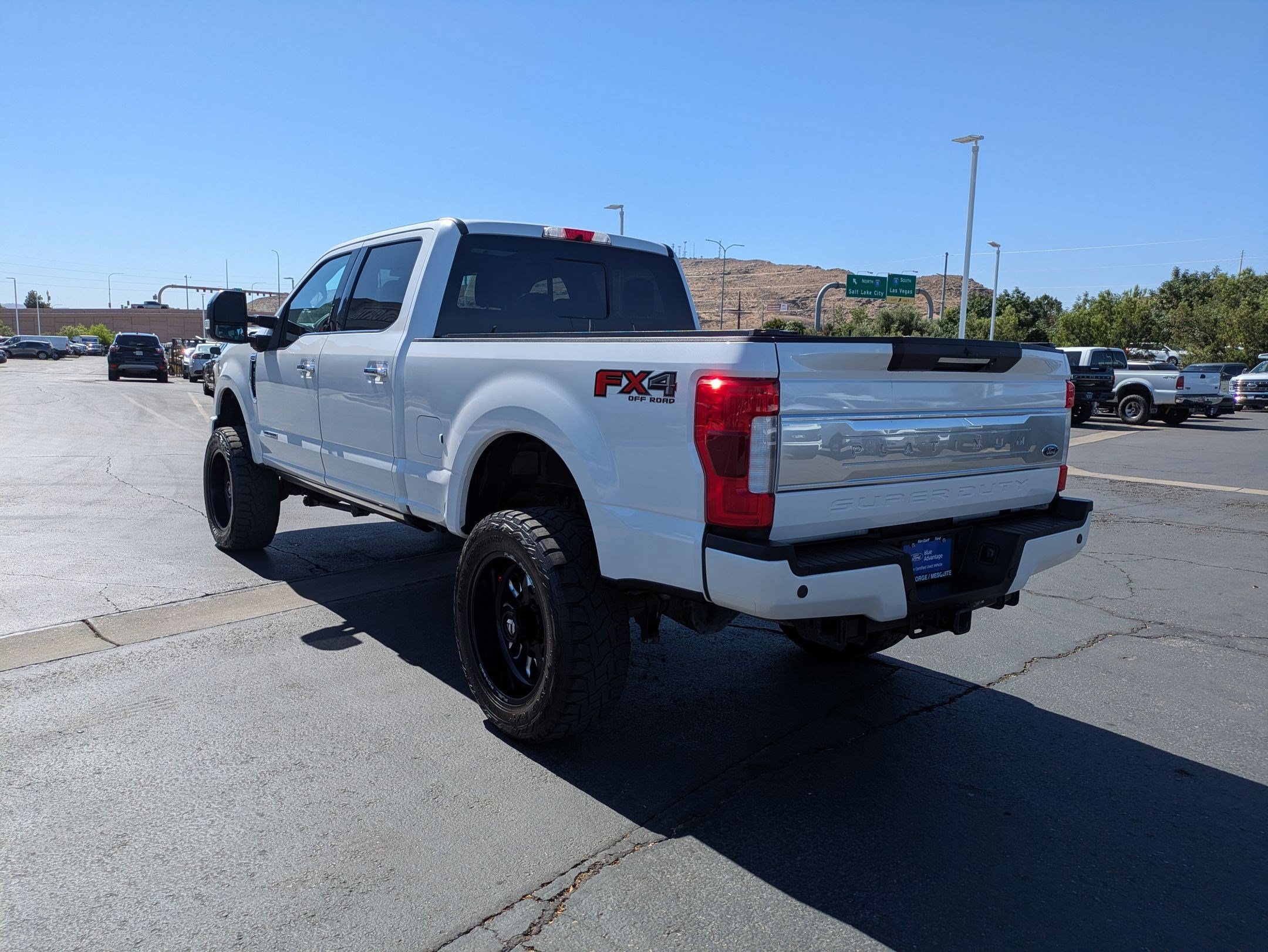Used 2019 White Platinum Clearcoat Metallic Ford Platinum image 5