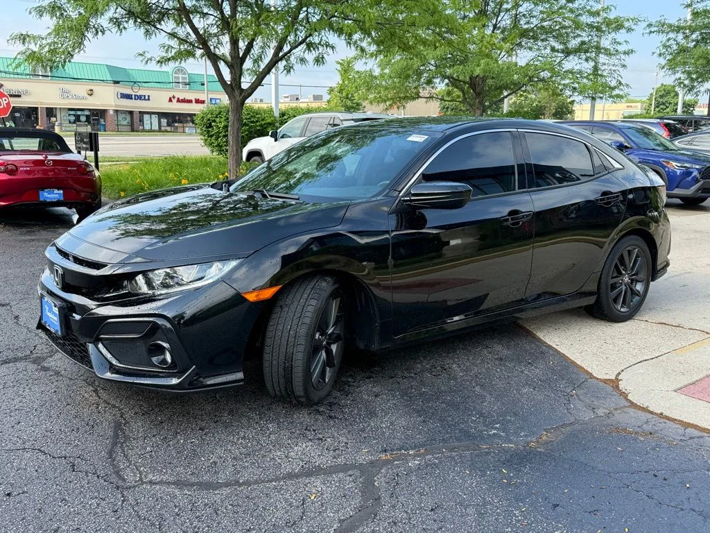 Used 2021 Black Honda EX image 3