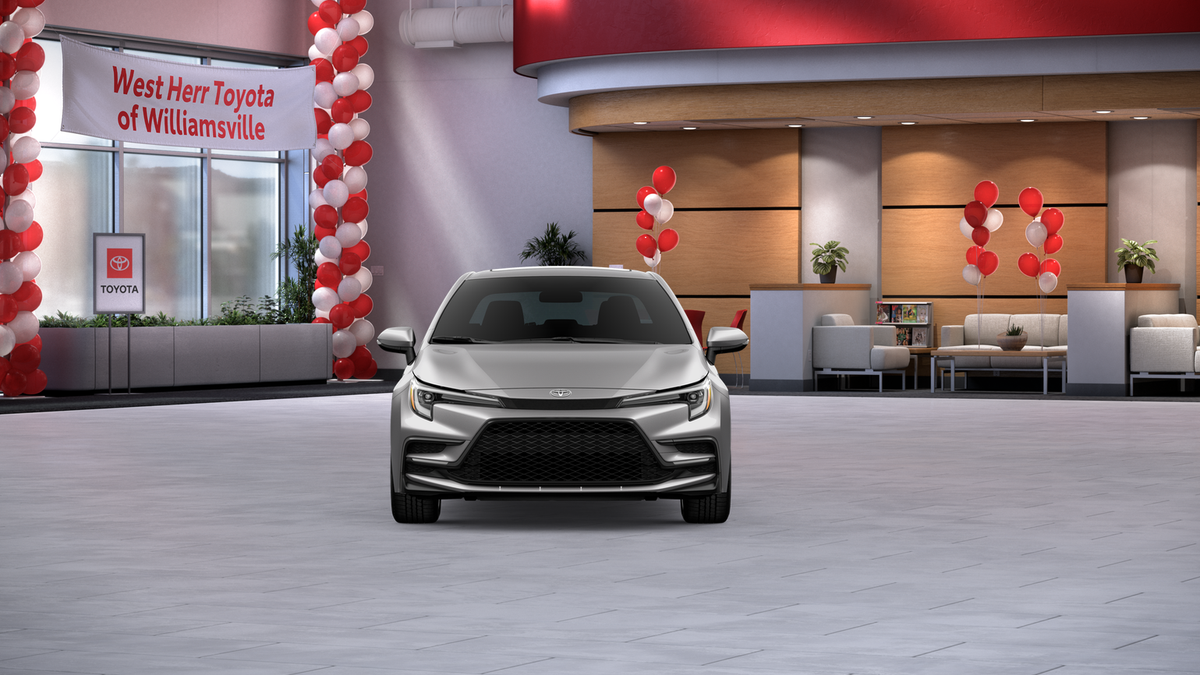 New 2026 Classic Silver Metallic Toyota Hybrid SE image 17