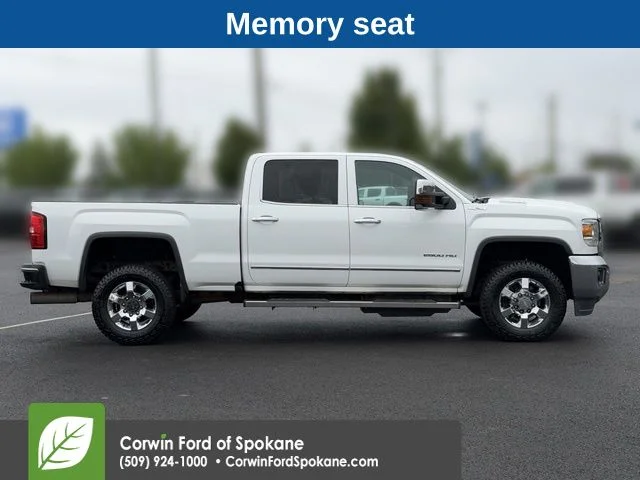 Used 2018 Summit White GMC SLT image 8