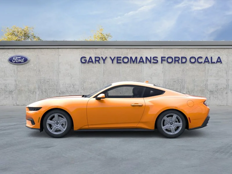 New 2026 Orange Fury Metallic Tri-coat Ford EcoBoost® Premium Fastback image 3