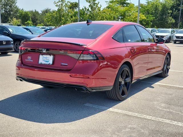 Used 2024 Radiant Red Metallic Honda Sport-L image 6