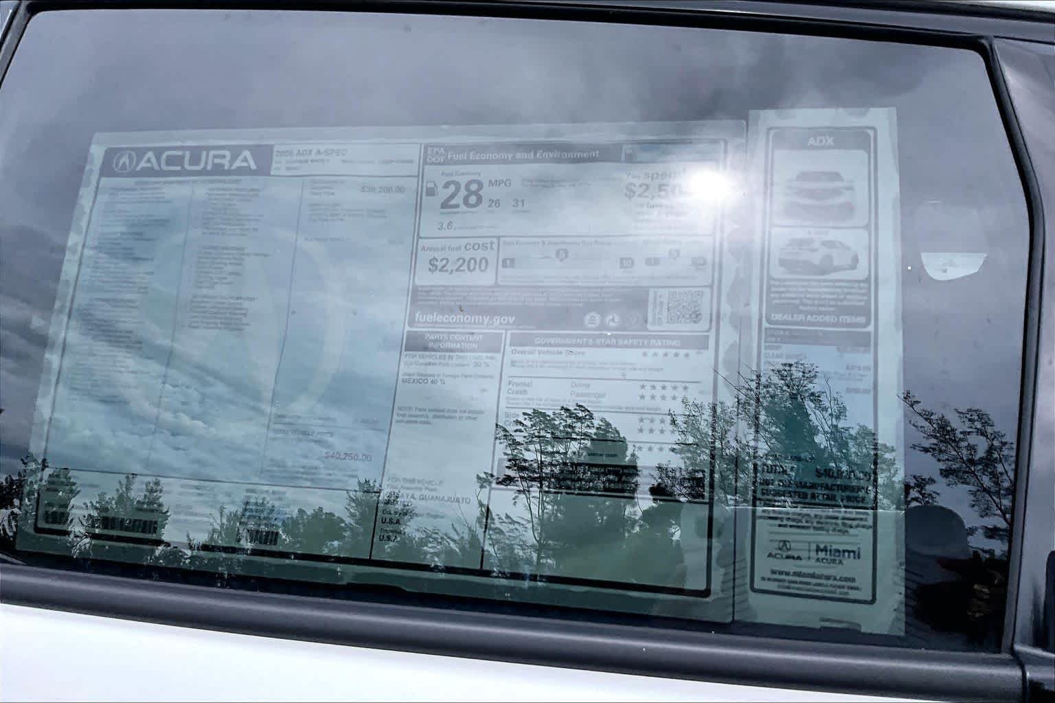 New 2026 Platinum White Pearl Acura w/A-Spec Package image 20