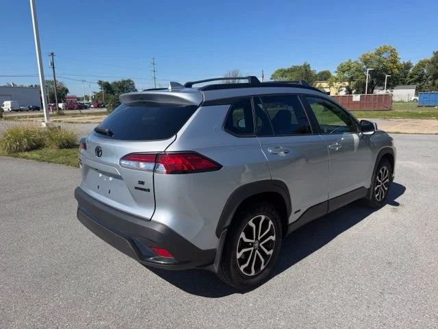 Certified Used 2024 Silver Toyota Hybrid SE image 9