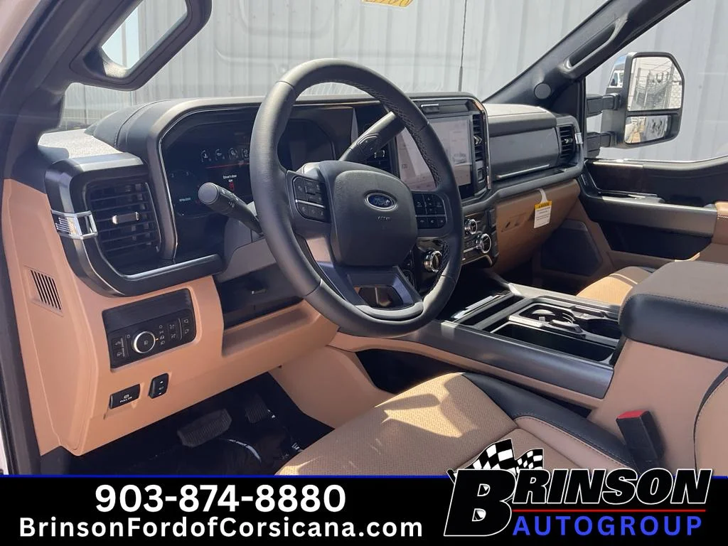 New 2026 Star White Metallic Tri-Coat Ford LARIAT image 13