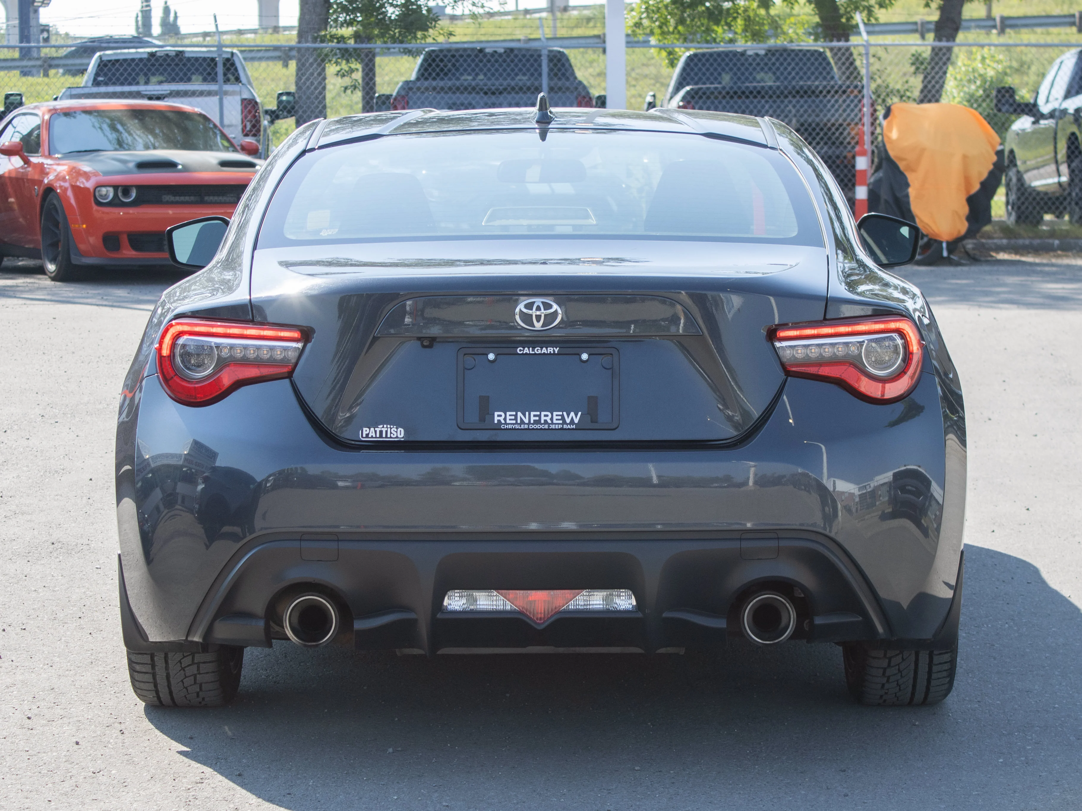 Used 2017 Blue Toyota Base* | Paddle Shifters | Rear-Wheel Drive | Limited-Slip Differential | Premium Sound | image 14