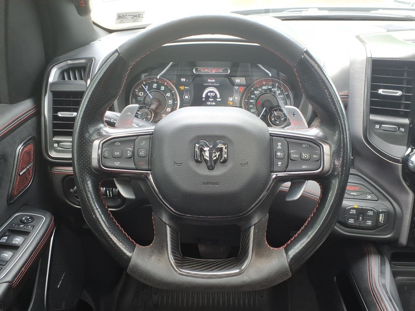 Used 2021 Diamond Black Crystal Pearlcoat Ram TRX image 13