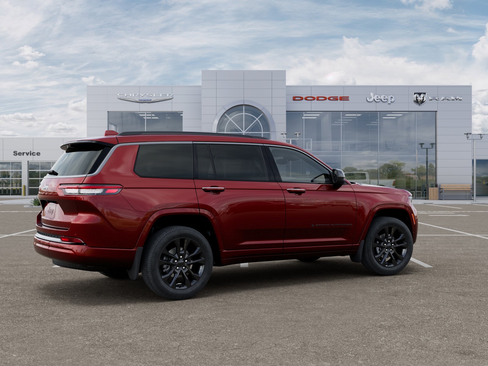 New 2026 Velvet Red Pearl-Coat Exterior Paint Jeep Limited Reserve image 56