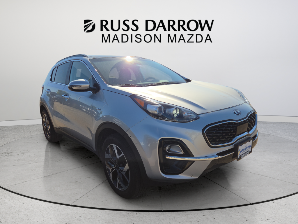 Used 2021 Silver Kia EX image 7