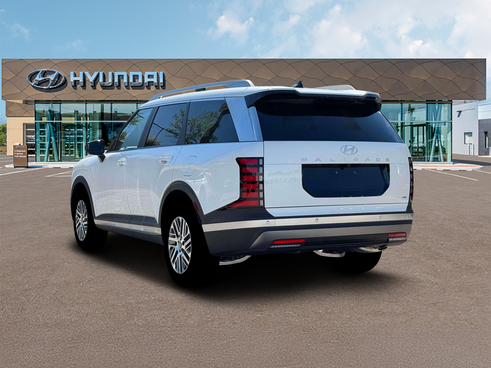 New 2026 White Hyundai SEL AWD image 5