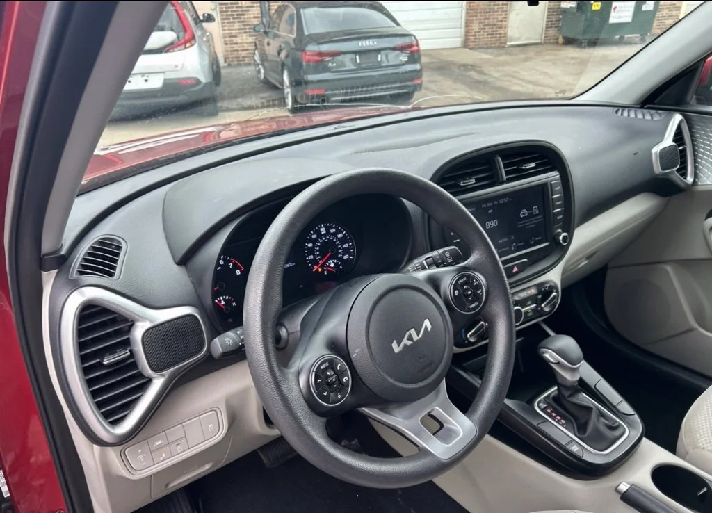 Used 2022 Orange Kia LX image 17