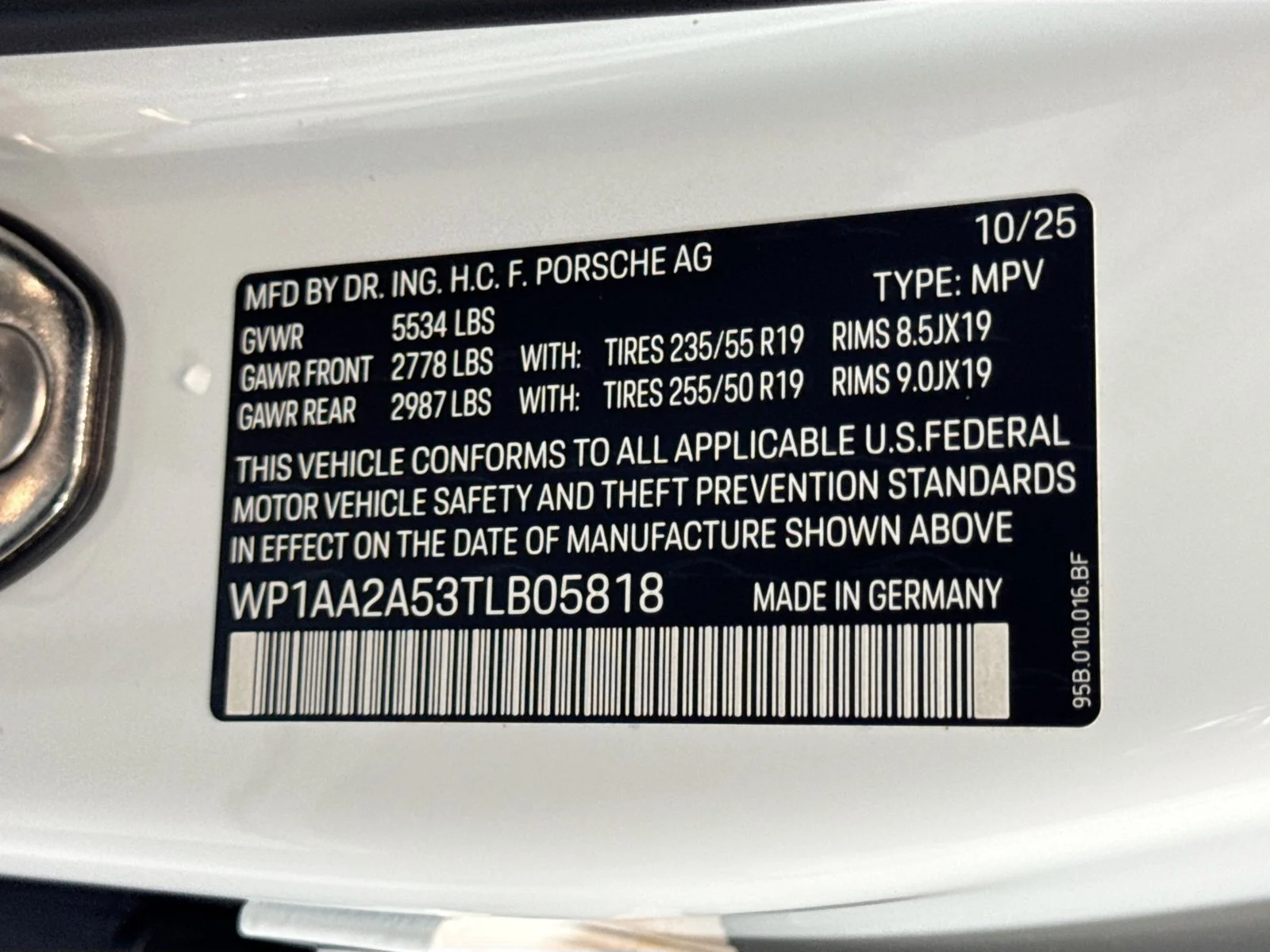 Used 2026 White Porsche  image 27