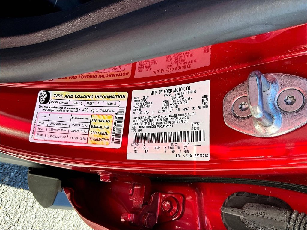 Used 2021 Red Ford Outer Banks image 23