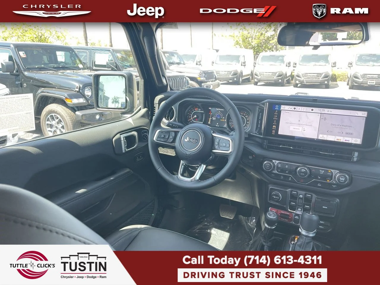 New 2026 Black Clear-Coat Exterior Paint Jeep Rewind image 7