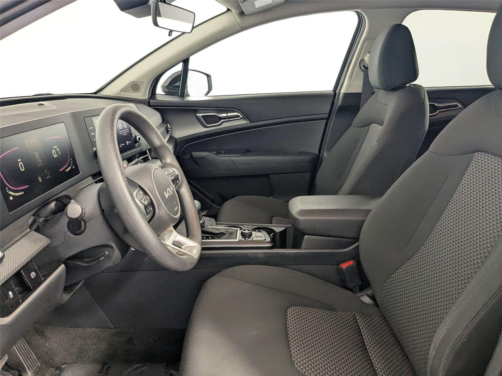 Used 2024 Fusion Black Kia LX image 11