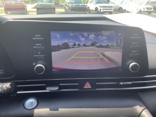 Used 2023 Scarlet Red Hyundai Blue image 23