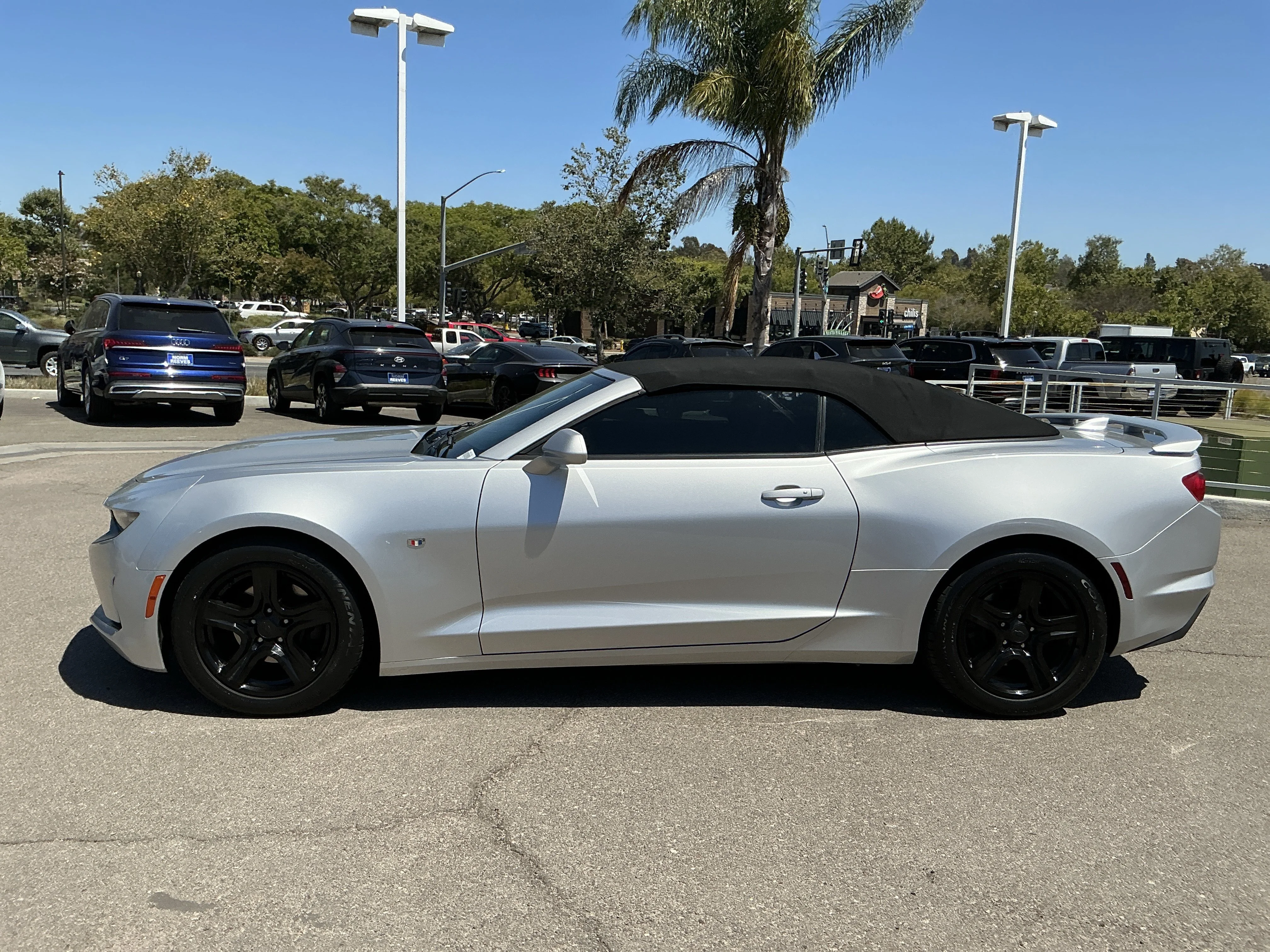 Used 2019 Chevrolet Camaro 1LT with VIN 1G1FB3DS7K0120505 for sale in Vista, CA